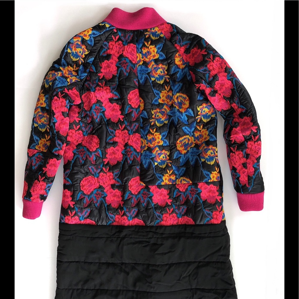 Thakoon embroidered patchwork puff coat